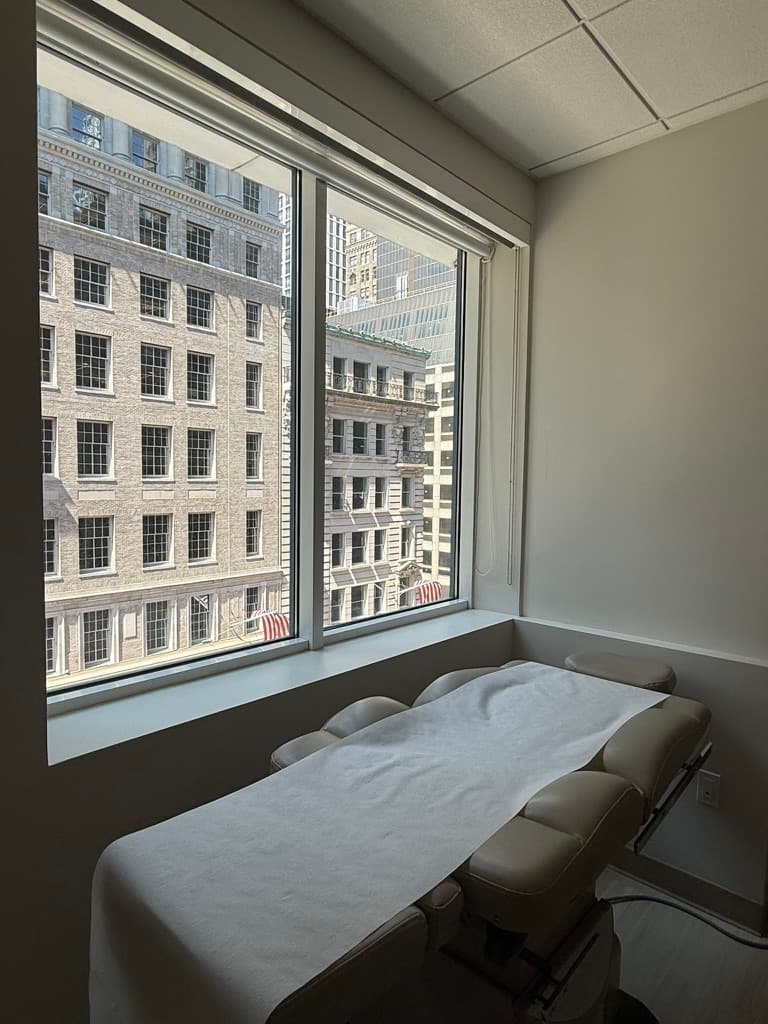 Private exam room