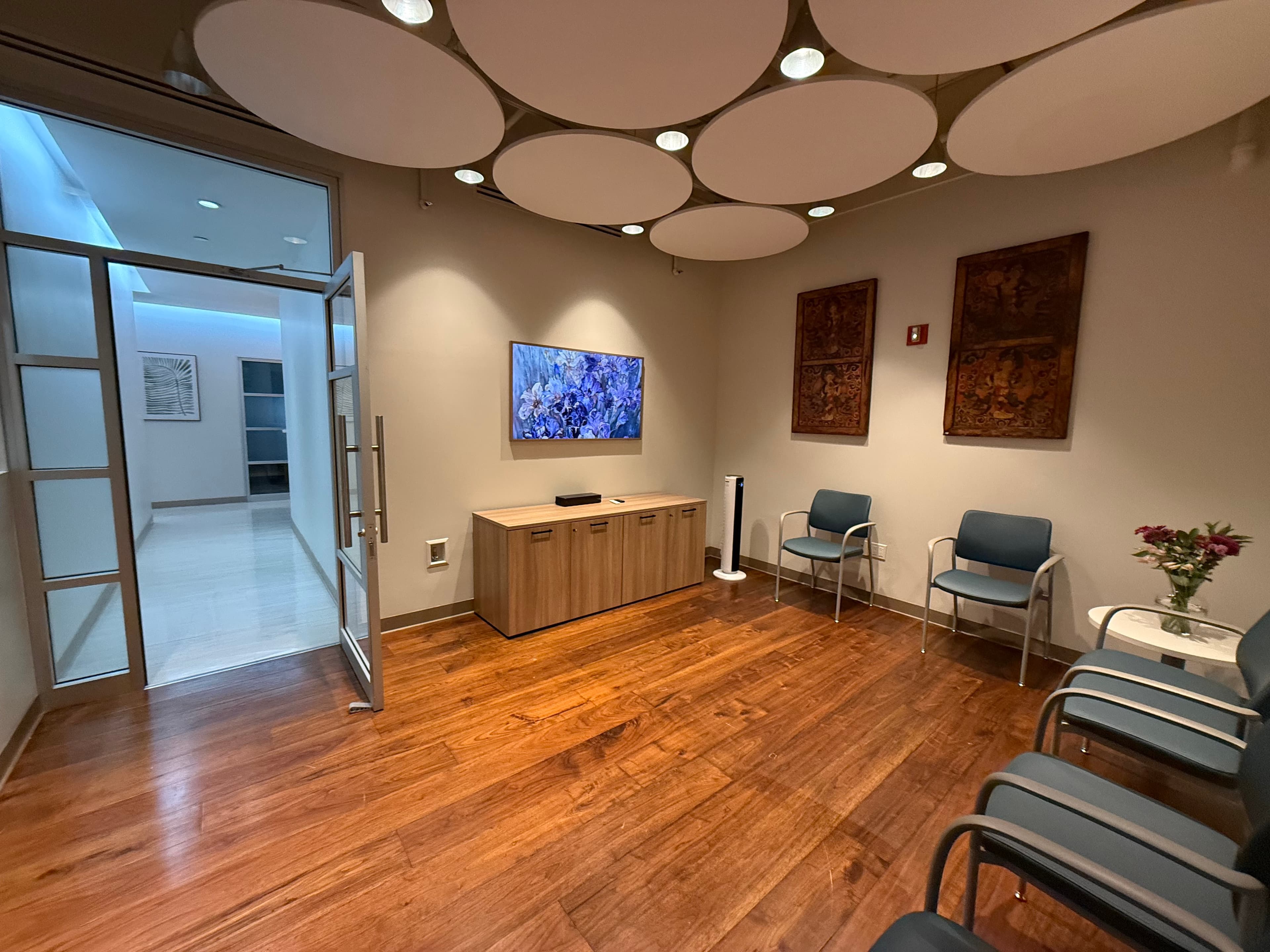 ALSA Research patient waiting area