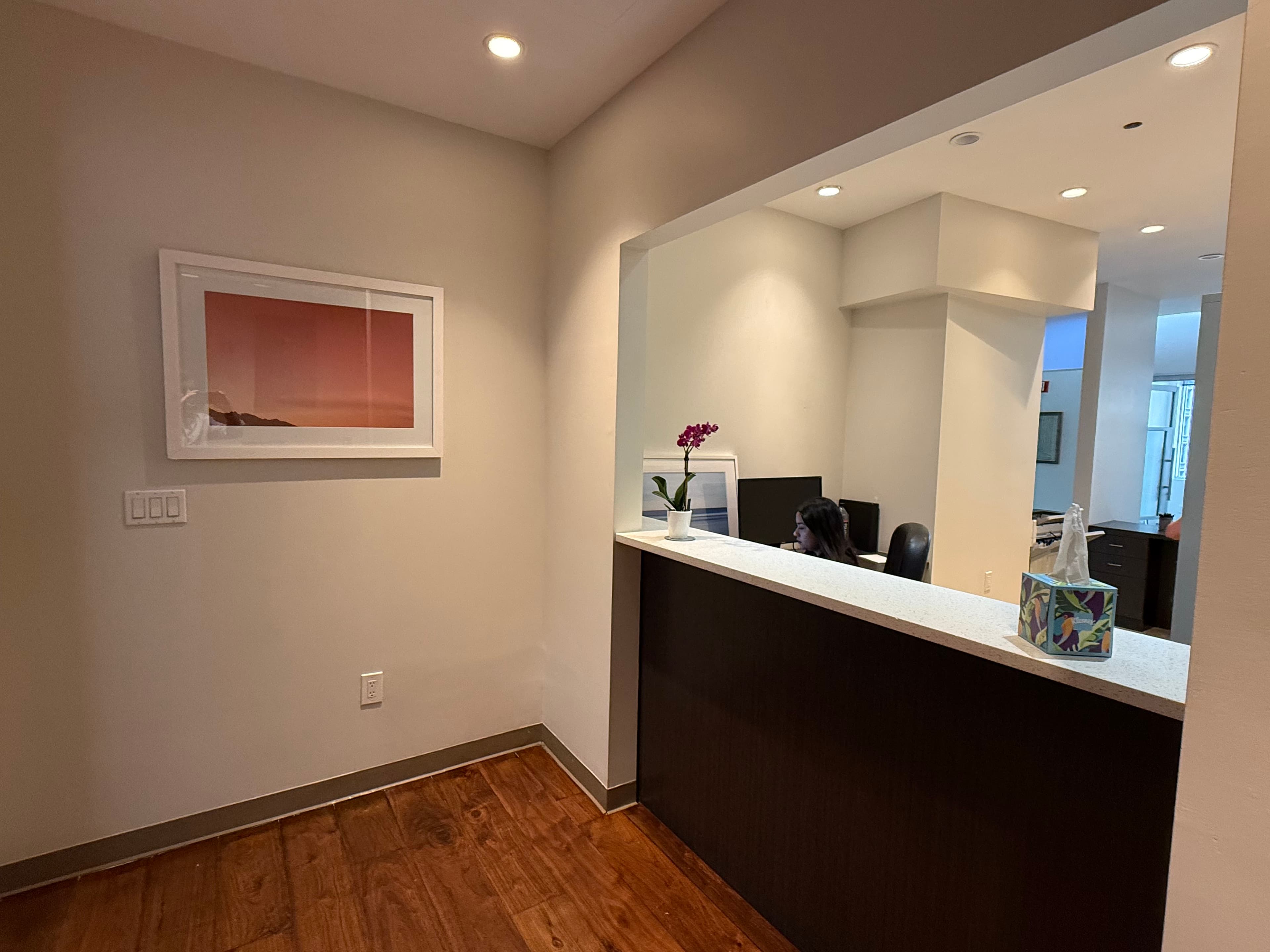 ALSA Manhattan reception desk